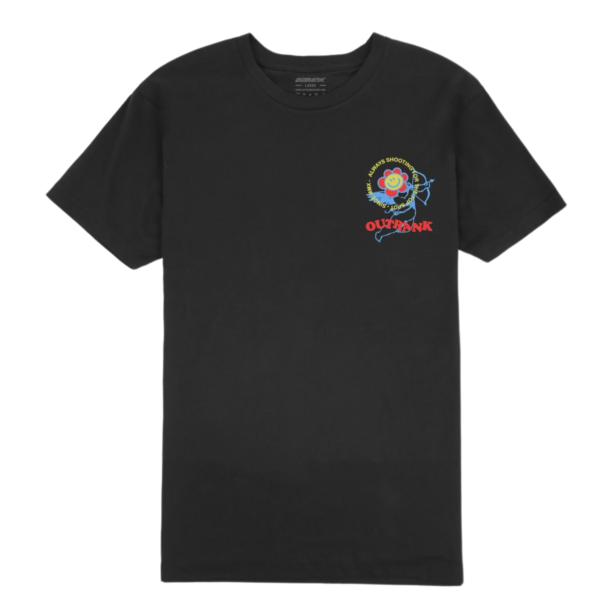 Outrank Always Shooting Tee (Black) - Outrank