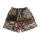 Dry Rot Paisley Shorts (Brown) - Dry Rot