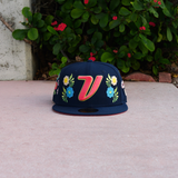 Venezuela Baseball New Era 2026 World Baseball Classic 59FIFTY Fitted Hat - Navy/Multi - New Era