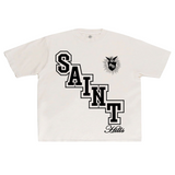 Saint Hills 'College Crest' Tee (White) - Saint Hills