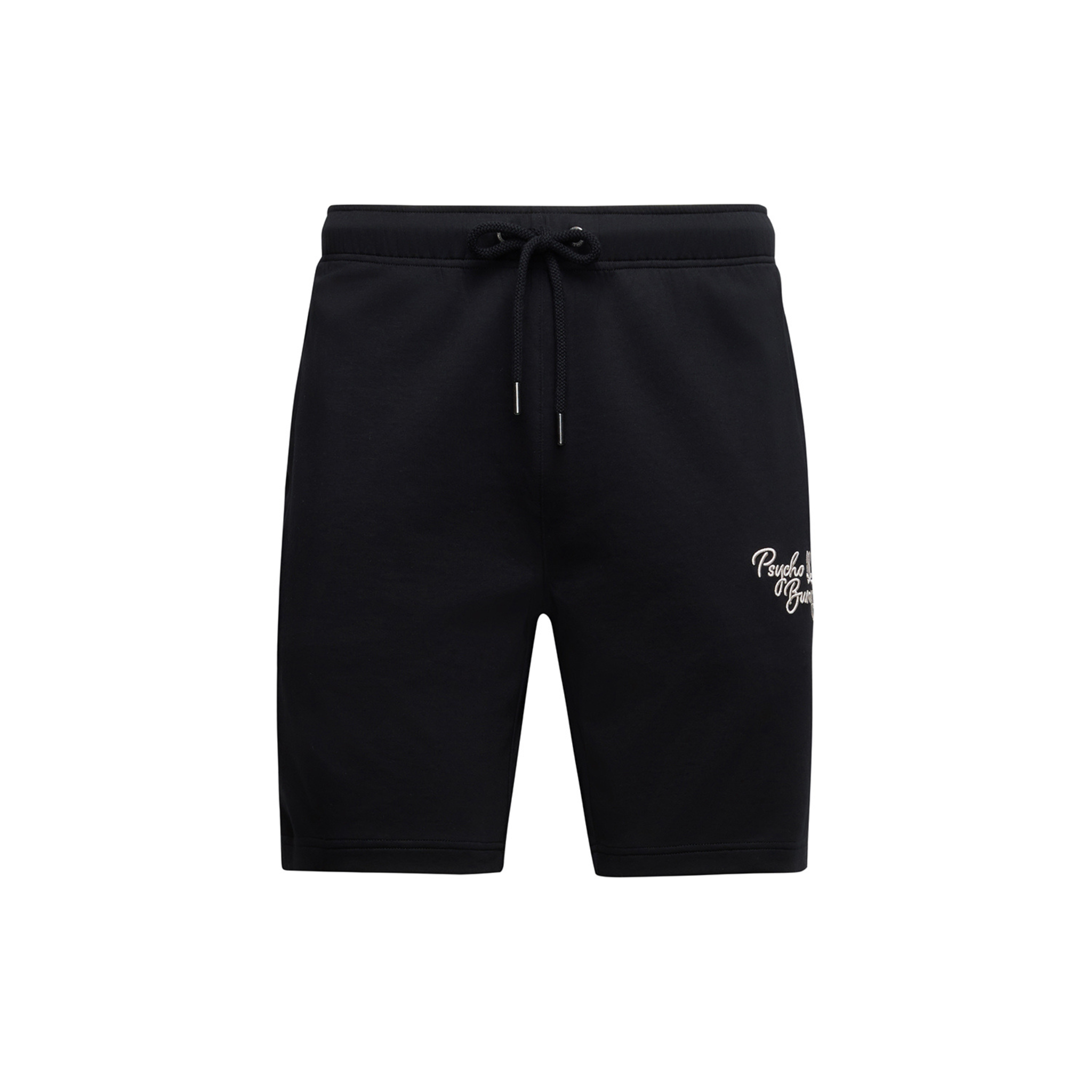 Psycho Bunny Desert Embroidered Modal Sweatshort (Black) - Psycho Bunny