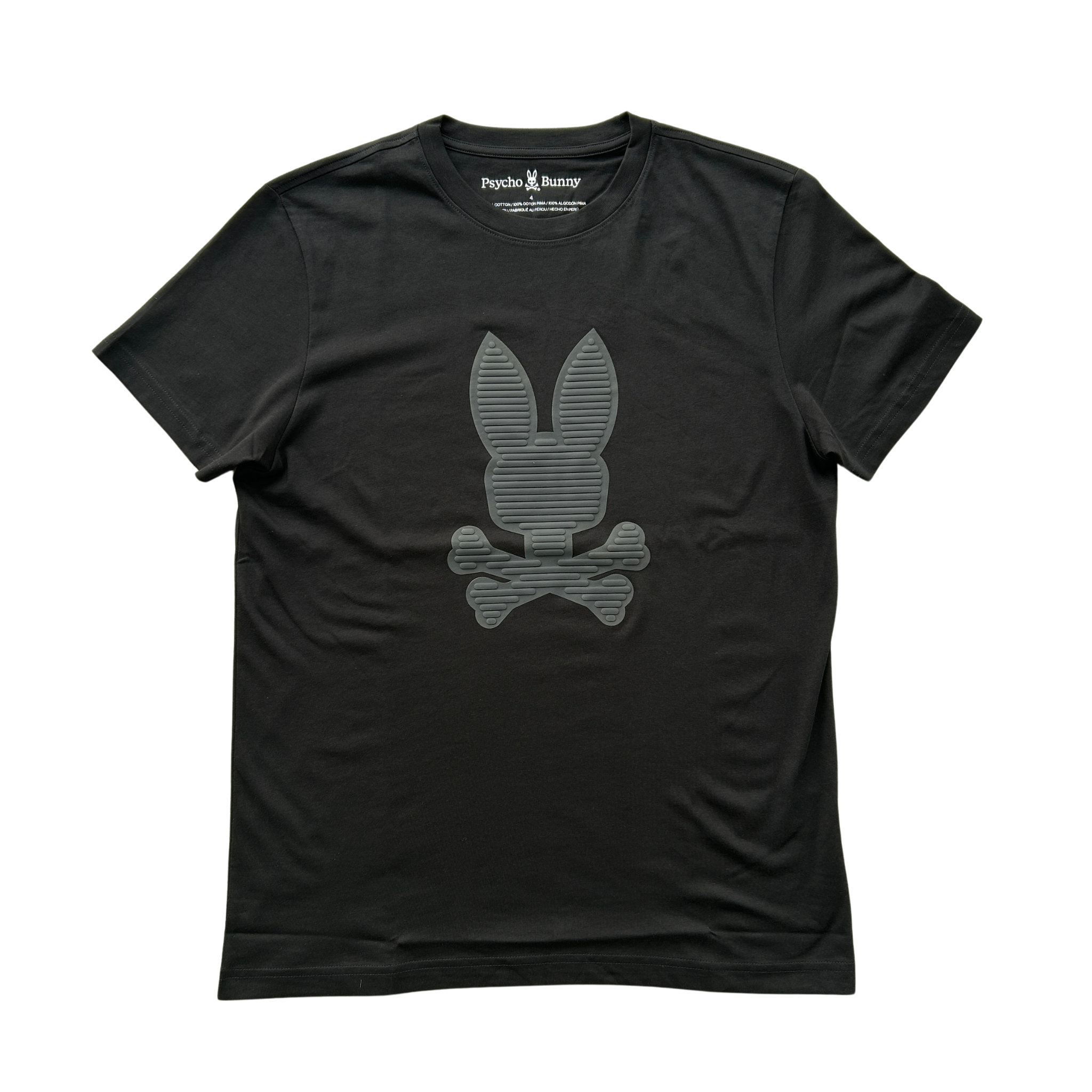 Psycho Bunny Kingston Graphic Tee (Black) - Psycho Bunny