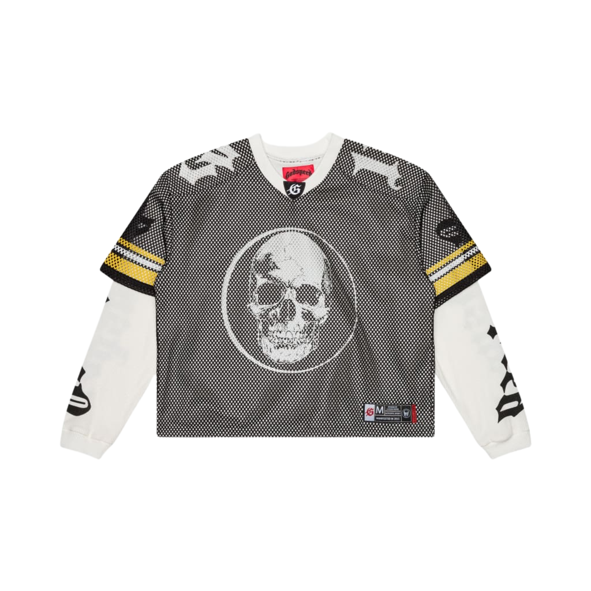 Godspeed TD Layered Jersey (Black/White/Yellow) - Godspeed