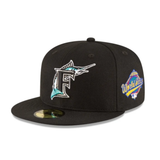 New Era Florida Marlins ON-FIELD 1997 World Series Grey UV (Black)