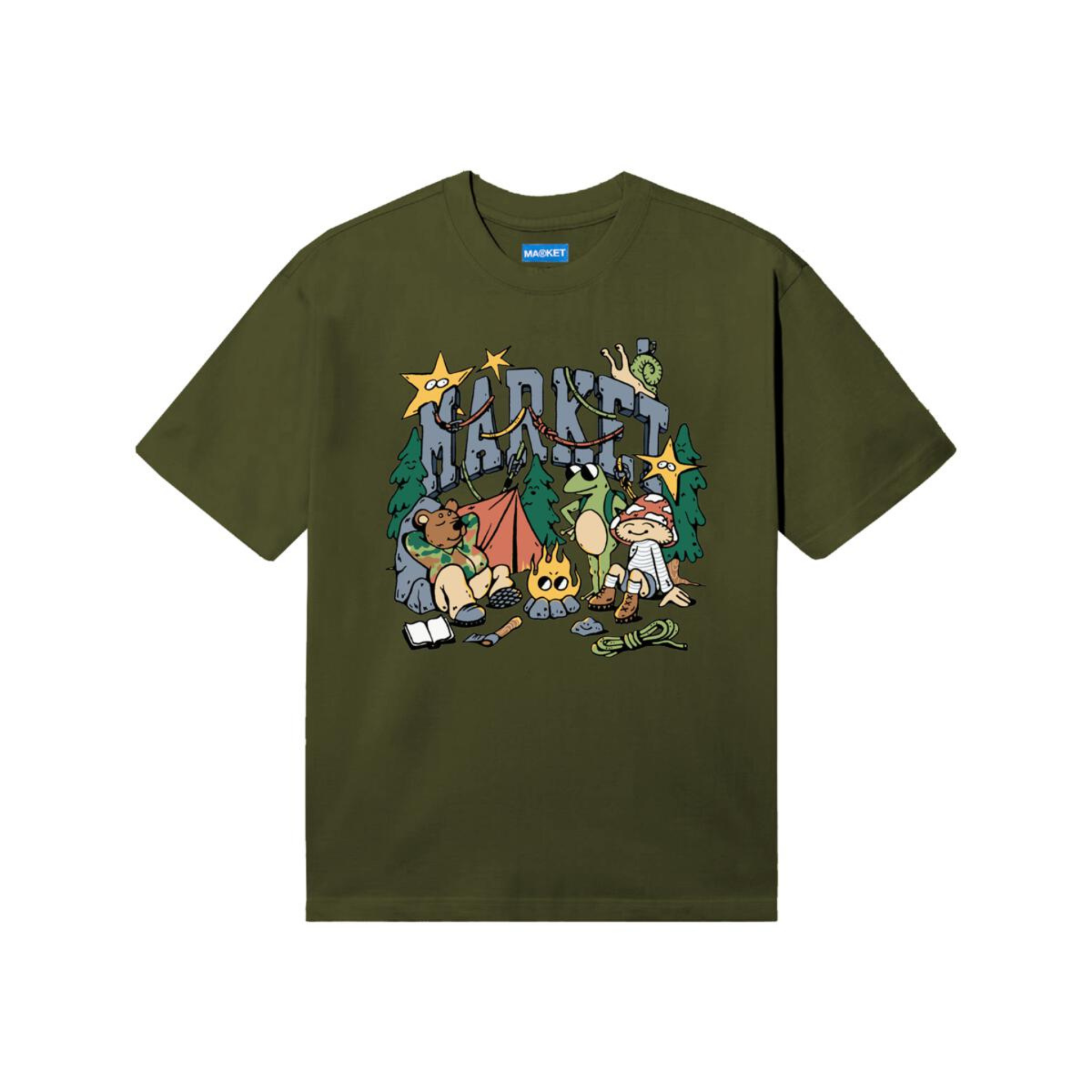 Market Backcountry Buds T-Shirt (Kelp) - Market