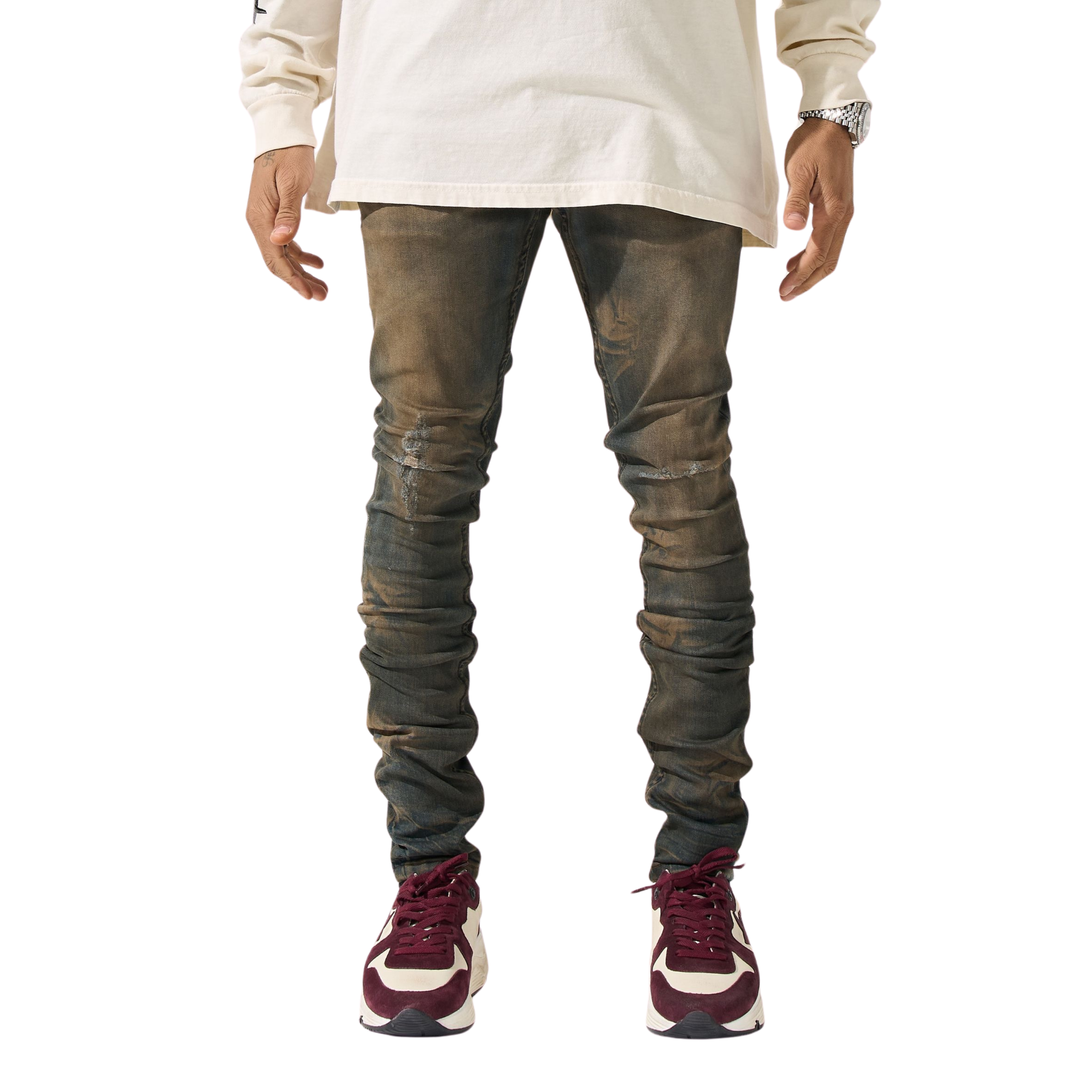 Serenede "OUD" Jeans (Brown Wash) - Serenede