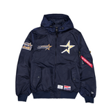 New Era x Alpha Industries Houston Astros L-2B Hooded Bomber Jacket - New Era