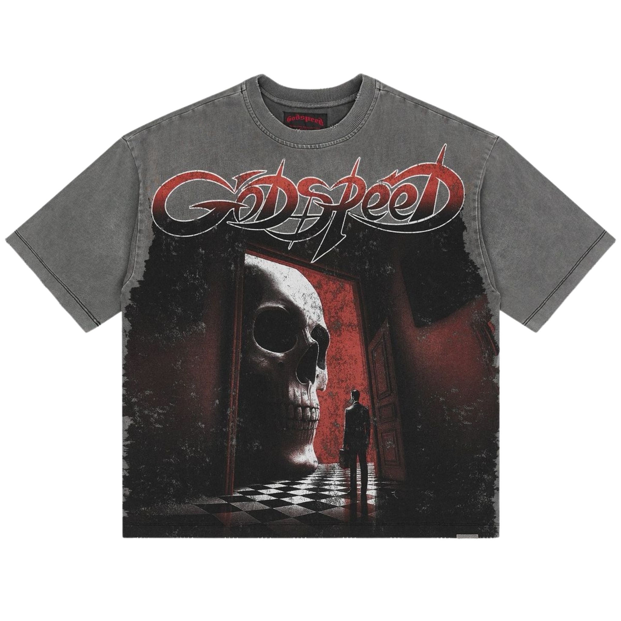 Godspeed "Fates Doorstep" T-shirt (Grey)