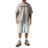 Serenede "Del Mar" Denim Shorts (Bleach Blue Wash) - Serenede