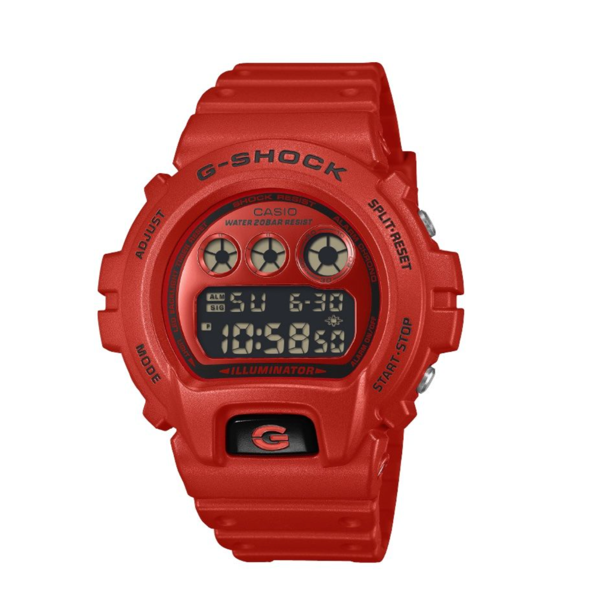 G-Shock DW6900RRB-4 Red Digital Watch - G Shock
