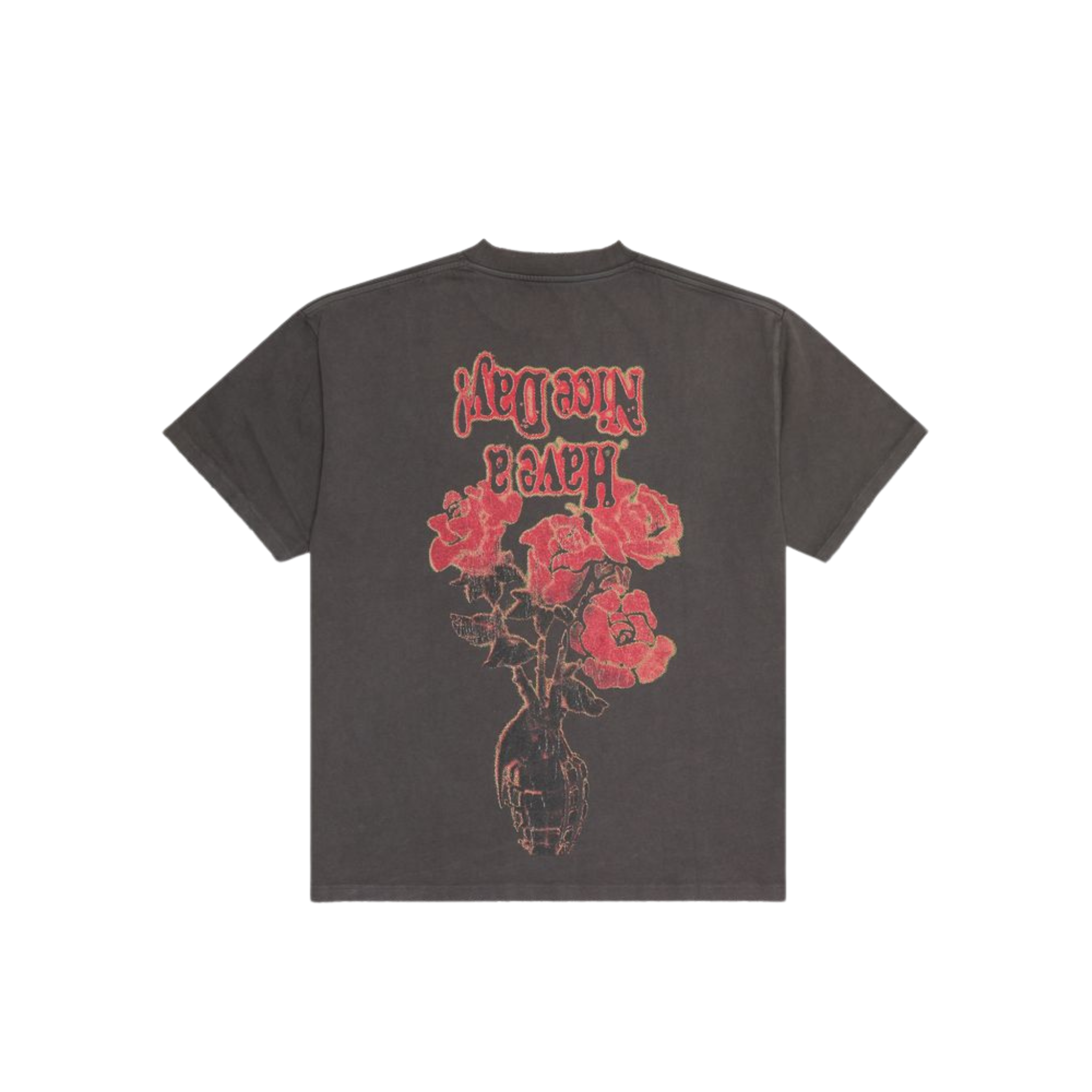 Valabasas "Love Bomb" New Fit Tee (Vintage Black) - VALABASAS