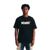 Memory Lane Scatter Logo Tee (Black) - Memory Lane