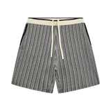 PAPER PLANES "PLANES" Knit Shorts (Cream) - Paper Plane