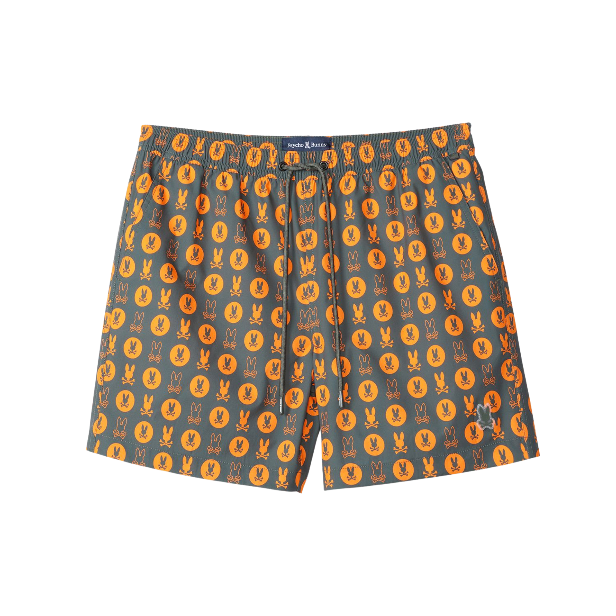 Psycho Bunny Arnold All Over Print Swim Trunk (Urban Chic) - Psycho Bunny