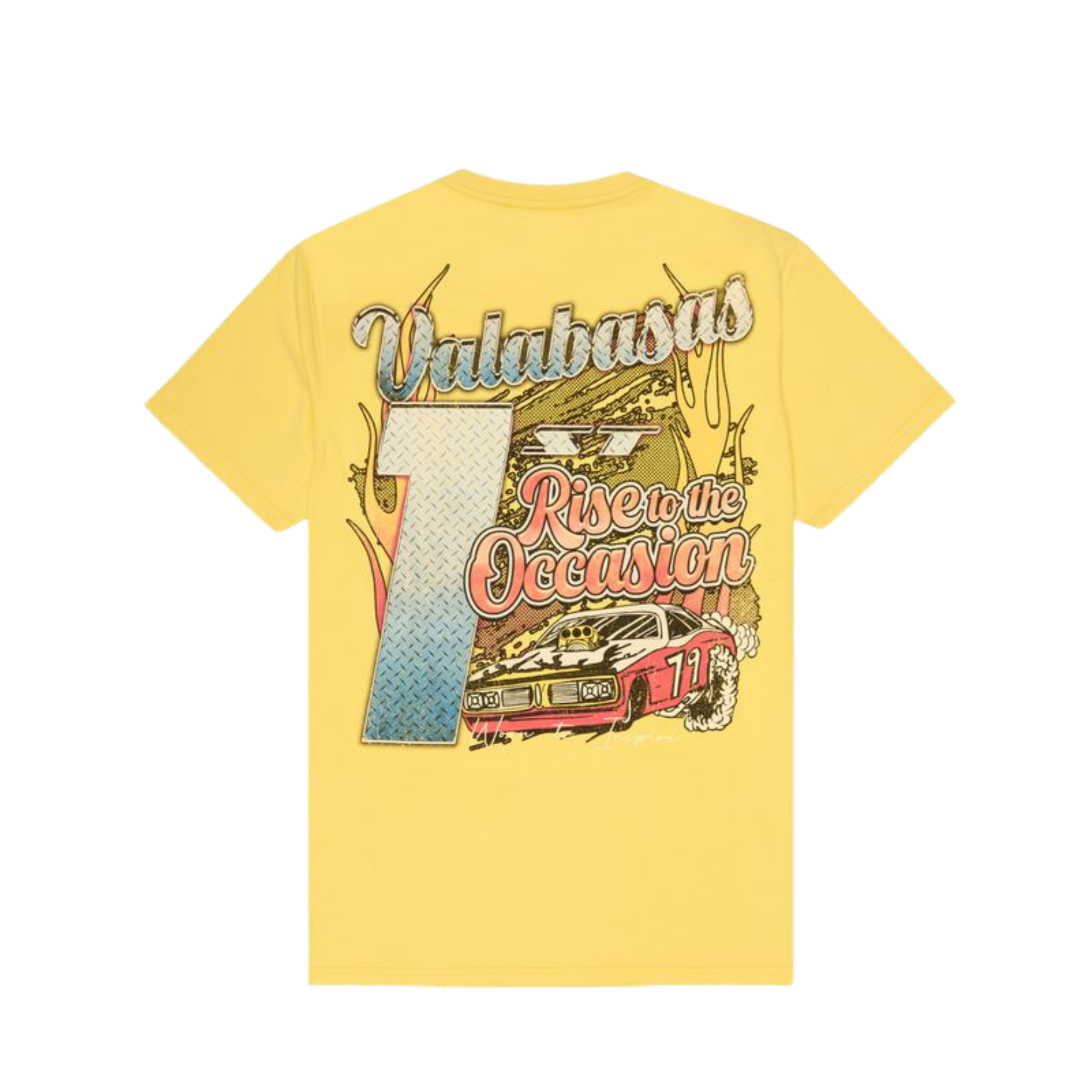 Valabasas "Crush" Tee (Vintage Lemon Yellow) - VALABASAS