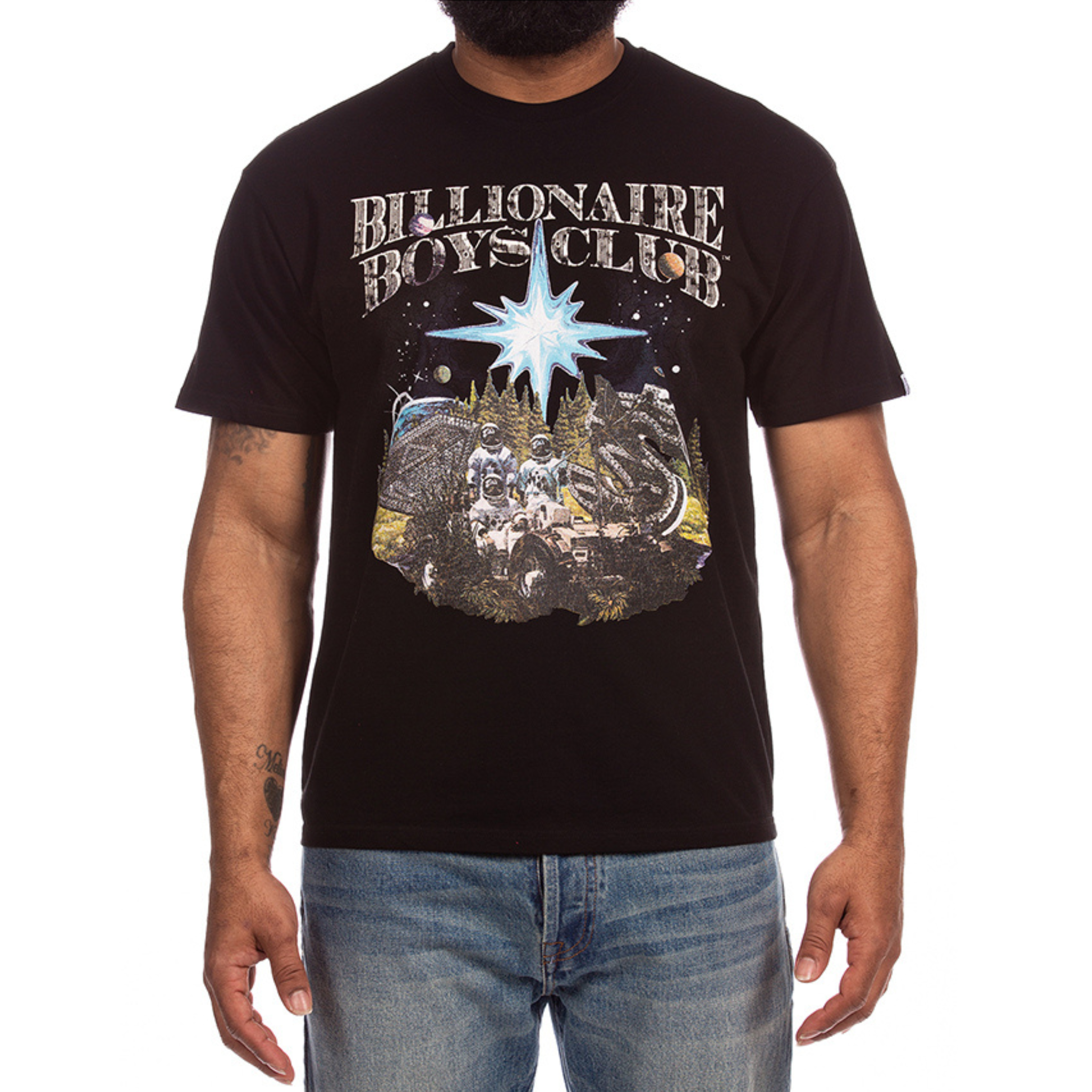 Billionaire Boys Club "All Welcome" SS Knit (Black)