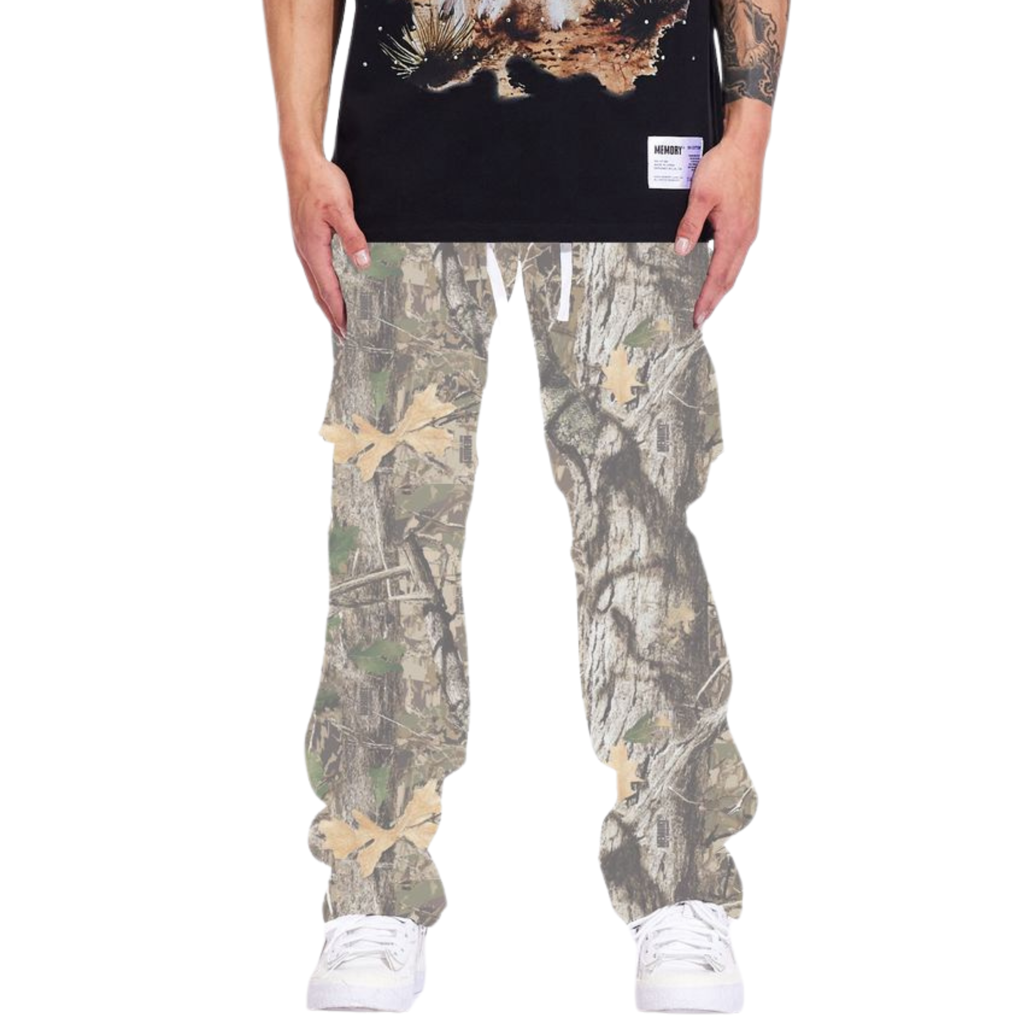 Memory Lane REGIME CARGO PANTS (TREE CAMO)