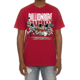 Billionaire Boys Club "Now Boarding" SS Tee (Chili Pepper) - Billionaire Boys Club