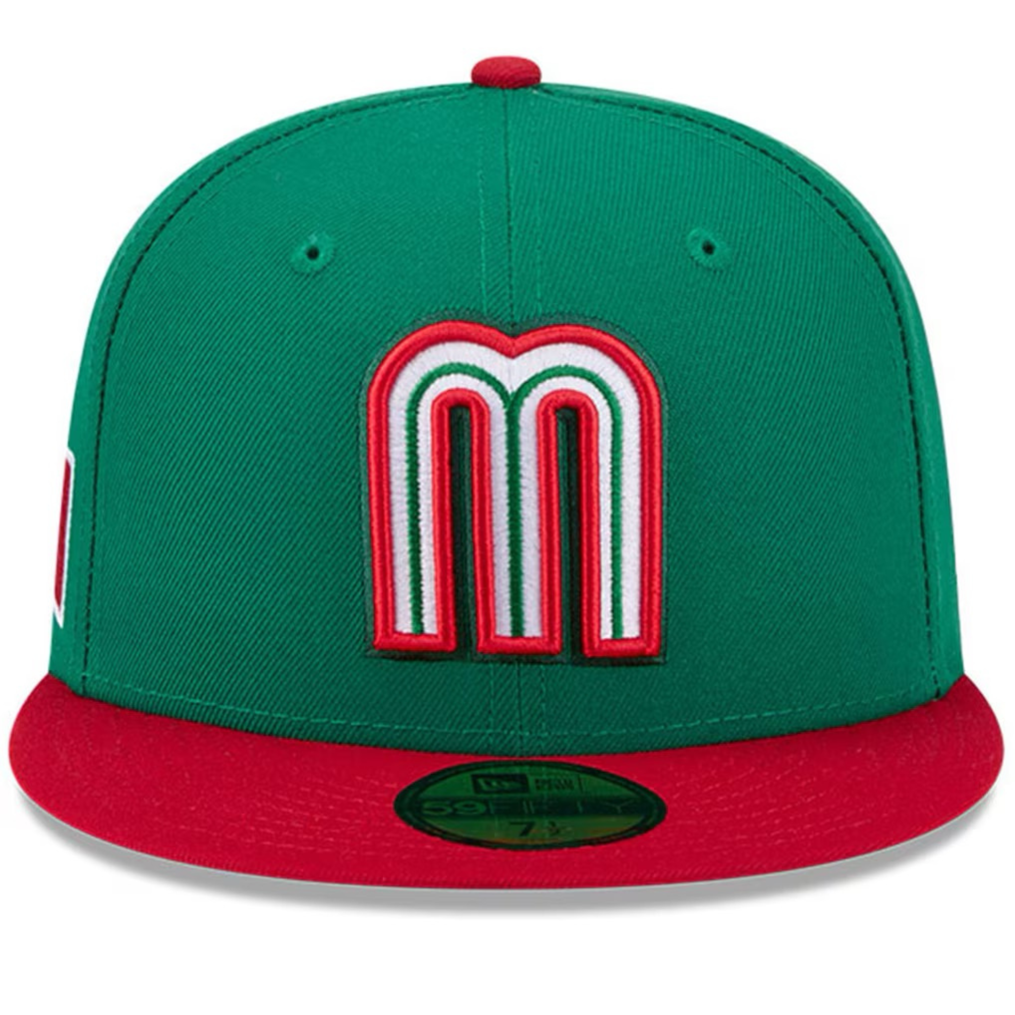 Mexico Baseball New Era 2026 World Baseball Classic 59FIFTY Fitted Hat - Green/Red