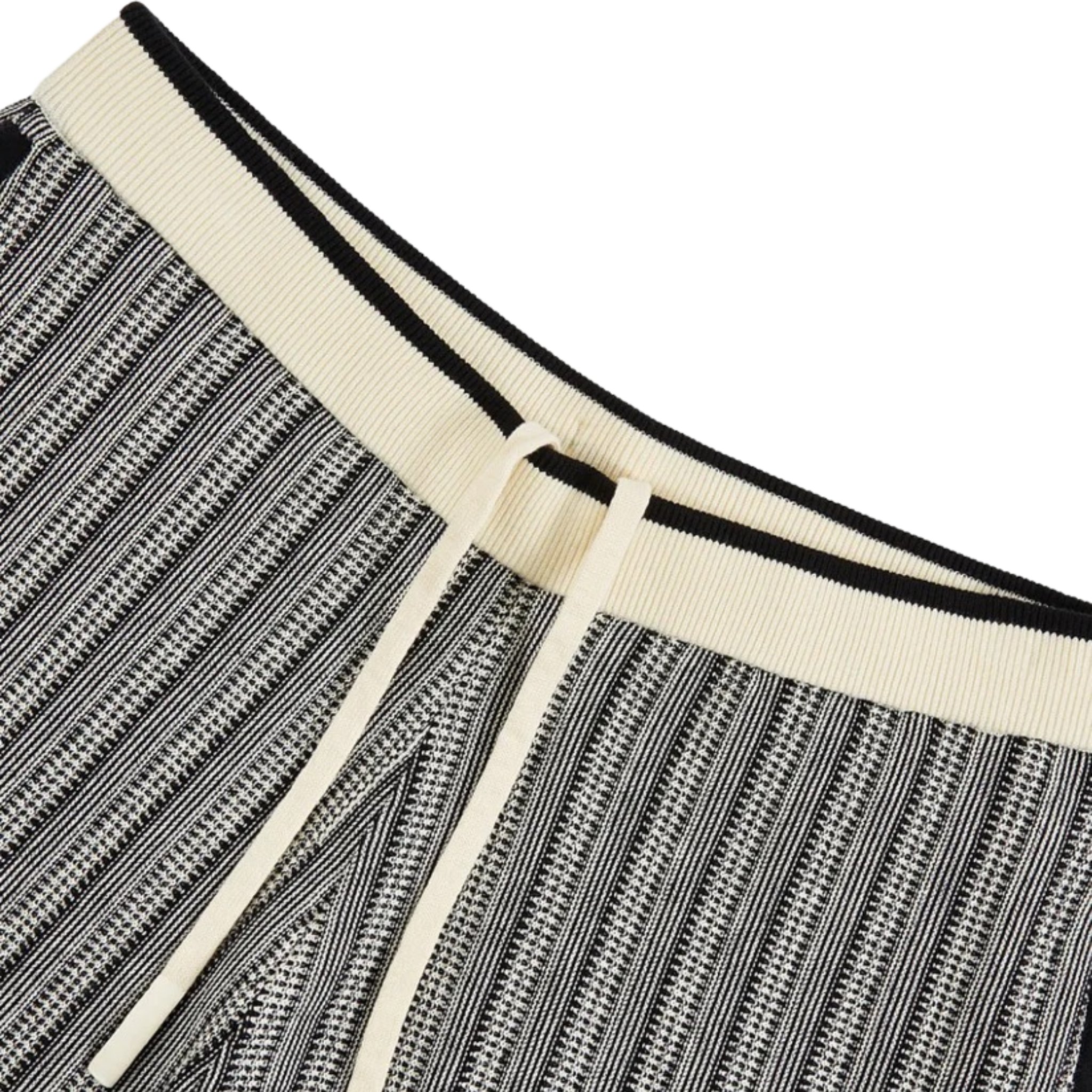 PAPER PLANES "PLANES" Knit Shorts (Cream) - Paper Plane