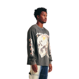 Memory Lane Chrome Tech LS Tee (Vintage Black) - Memory Lane