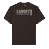 Lacoste Men's Tennis Tee (Brown) - Lacoste