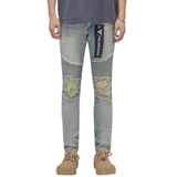 VALABASAS "Mr.Biker" Skinny Jeans (Lt. Wash)
