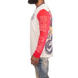 Billionaire Boys Club BB Ride Stables LS Knit (Whisper White) - Billionaire Boys Club