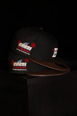 New Era Houston Astros Cacti Park of The Palm Beaches Travis Scott Patch Fitted (Black/Brown) - New Era