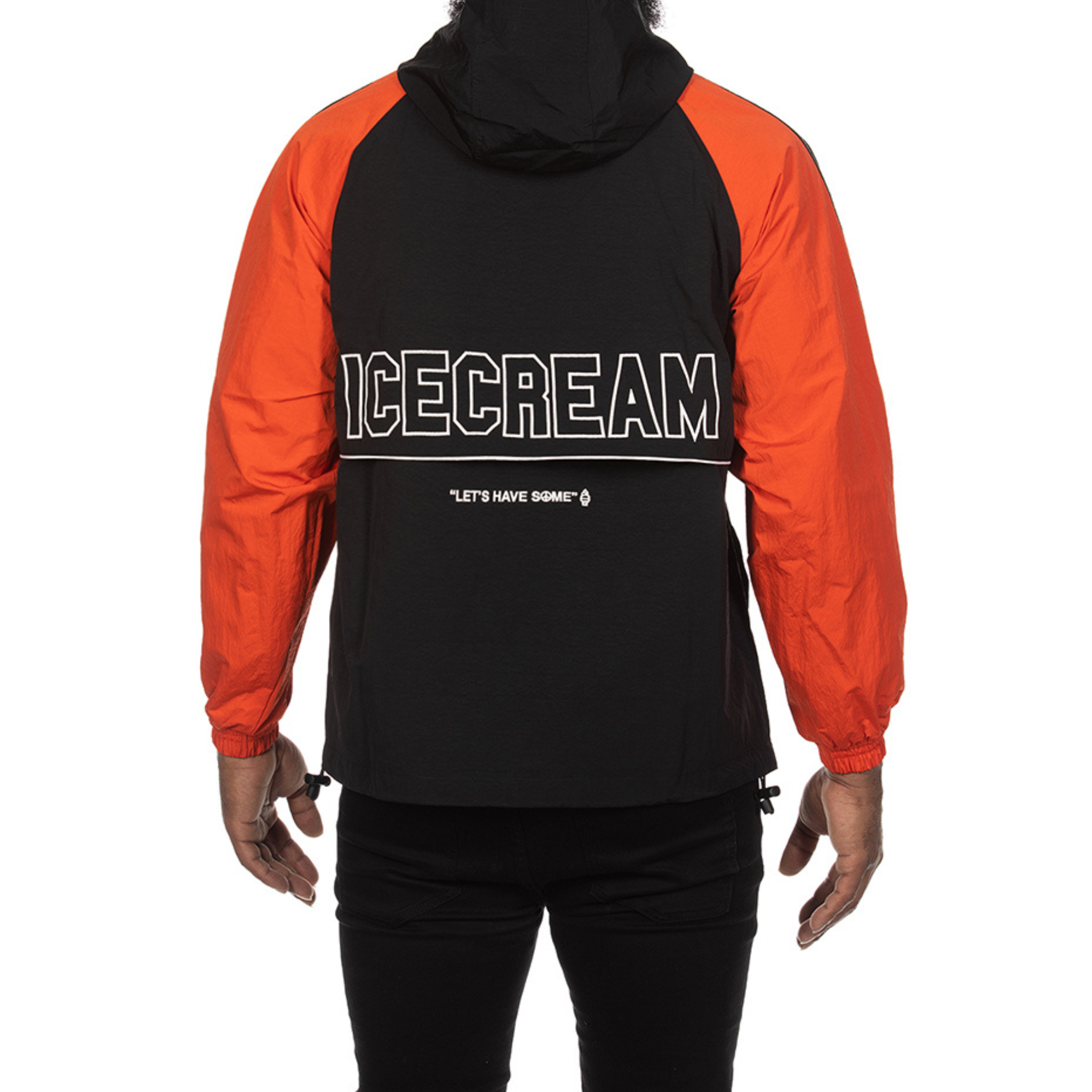 Icecream "Swish" Jacket (Black/Fire Orange) - Ice Cream