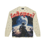 Godspeed No Looking Back LS T-Shirt (Creme) - Godspeed