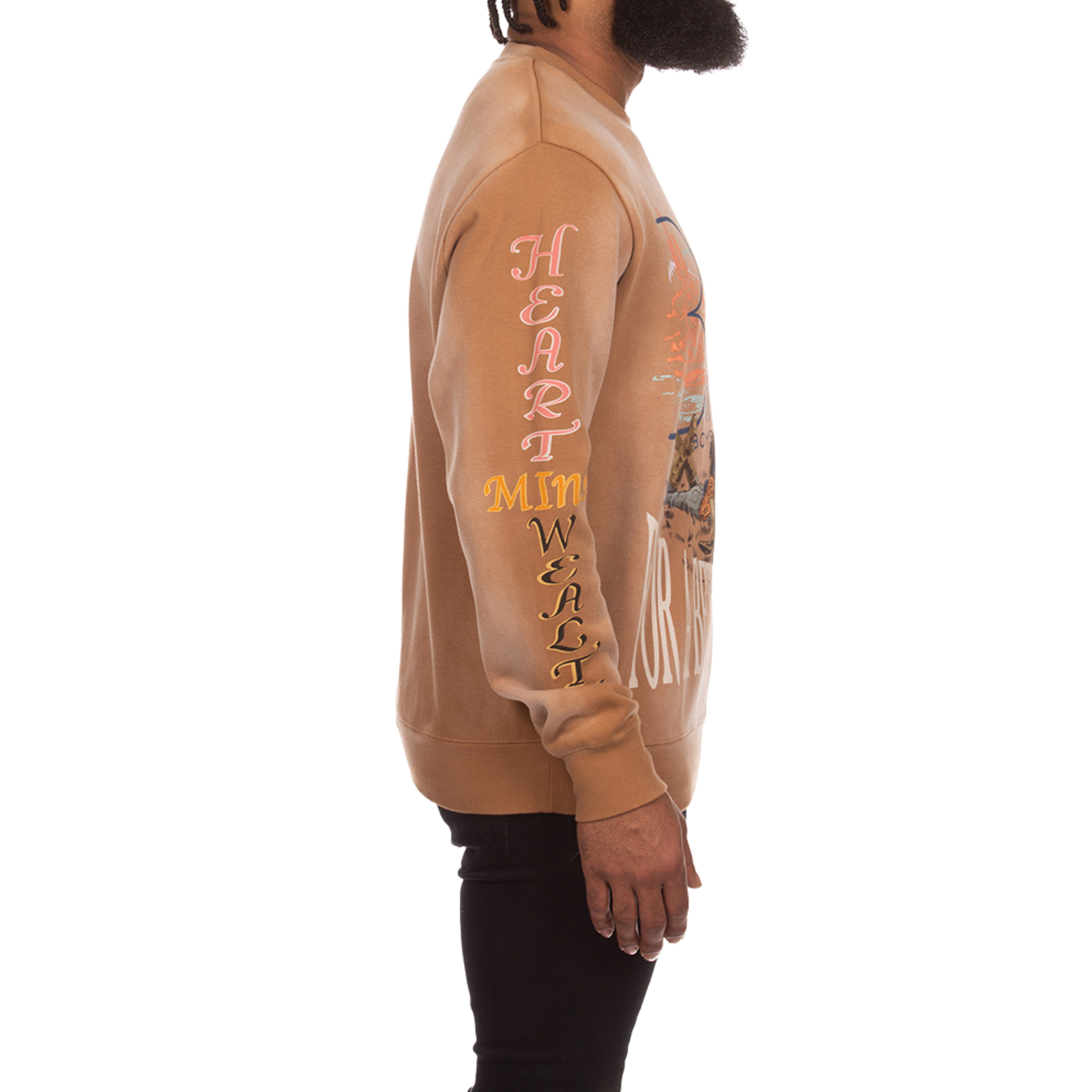 Billionaire Boys Club BB Tomorrow Sunset Sweatshirt (Chipmunk) - Billionaire Boys Club