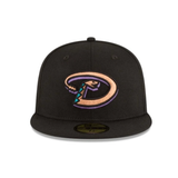 New Era Arizona Diamondbacks 2001 World Series Fitted Cap (Black/Multi)