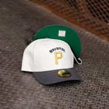 New Era Bristol Pirates Green UV (Off White/Graphite) 59Fifty Fitted - New Era