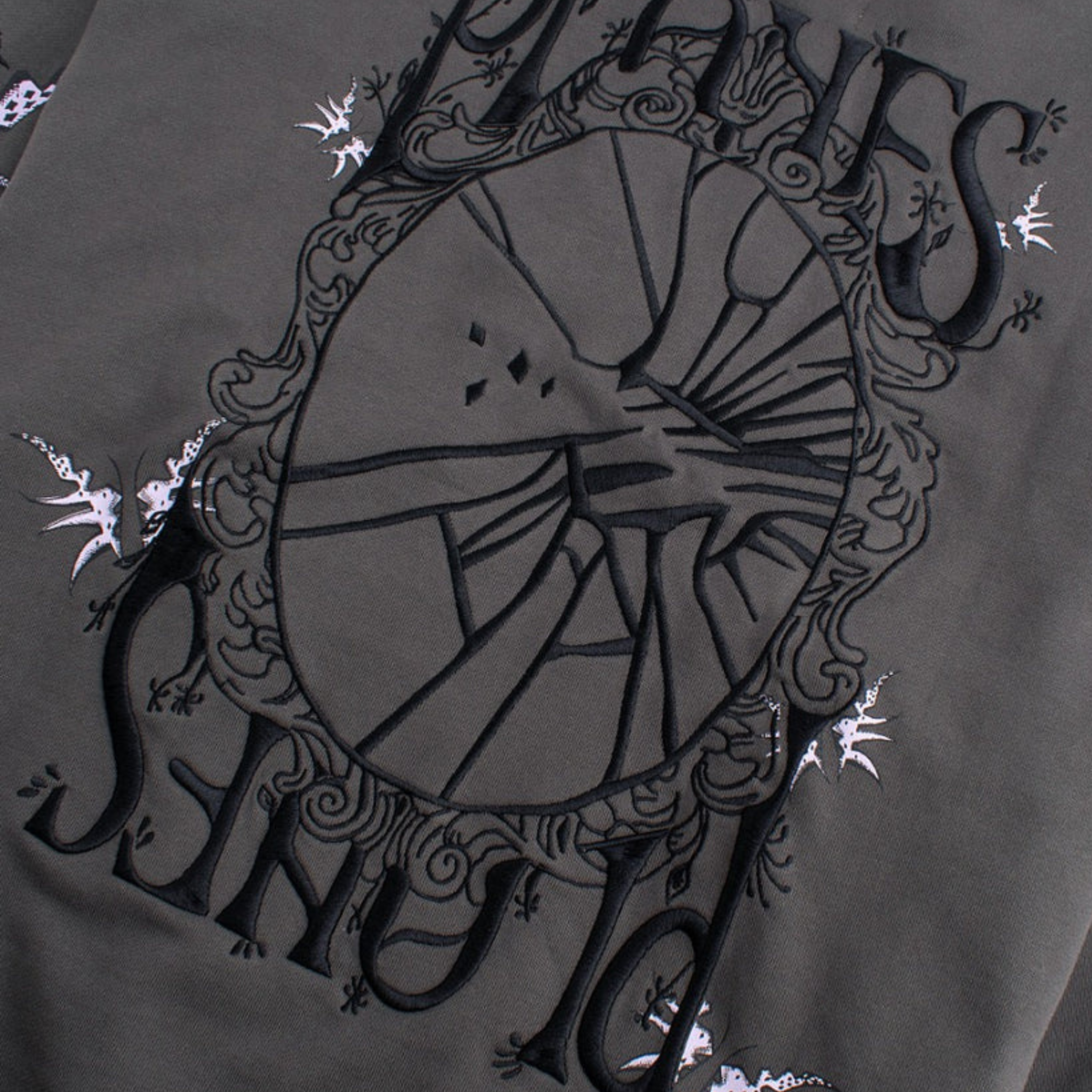 Paper Planes Mirror Hoodie (Washed Black) - Paper Plane