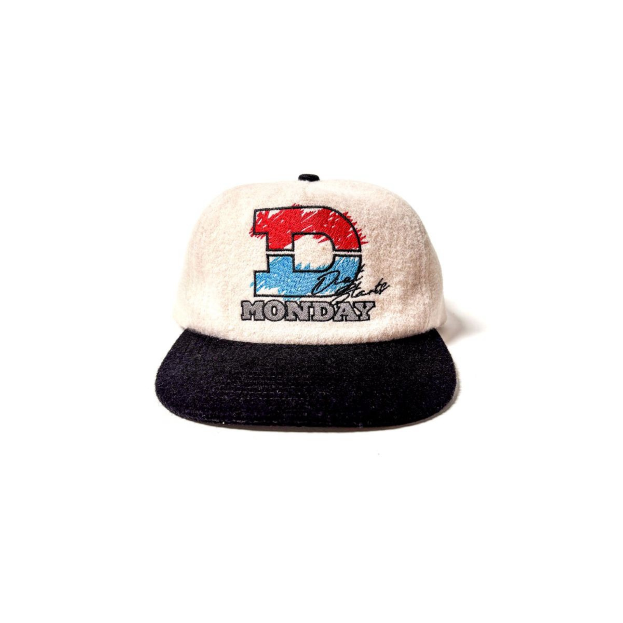 DSM "Racing" Hat-Cream/Black