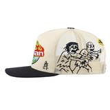 All Human "MANSON v2" Trucker (Cream/Black)