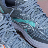 Mens Saucony ProGrid Omni 9 (Grey/Teal) - Saucony