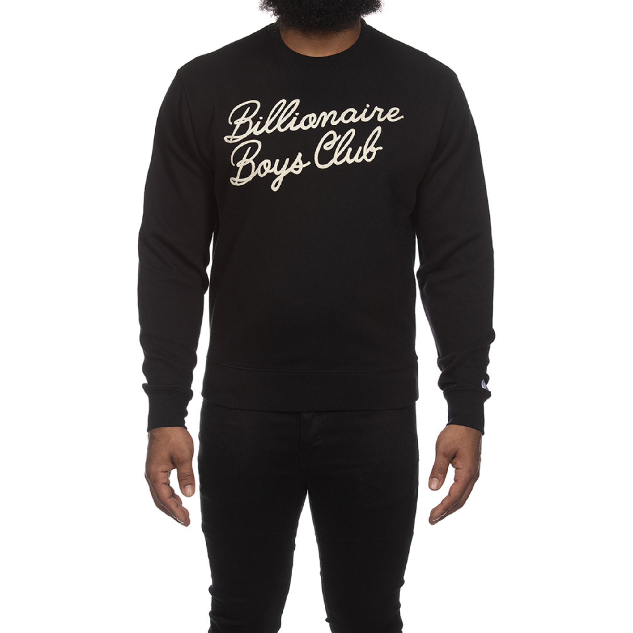 Billionaire Boys Club "Signature" Crewneck Sweatshirt (Black) - Billionaire Boys Club