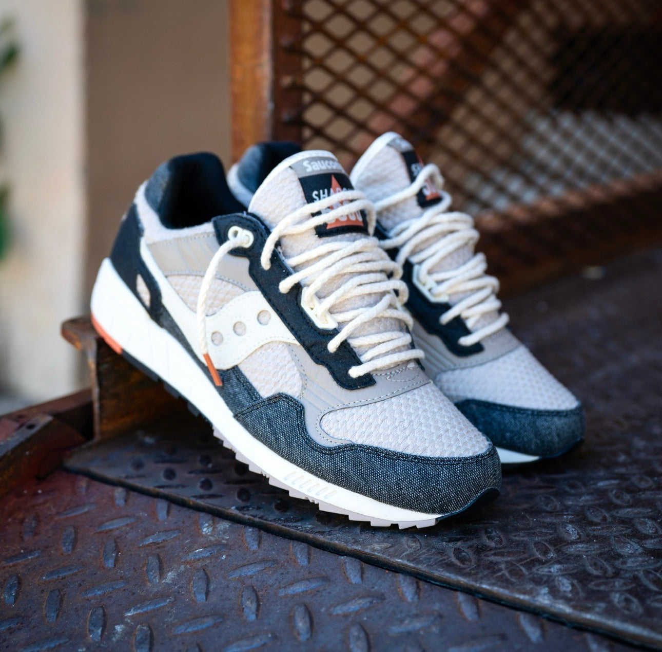 Mens Saucony Shadow 5000 (Beige/Grey)