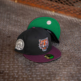 New Era Detroit Tigers Tiger Stadium Green UV (Black/Maroon) 59Fifty Fitted - New Era