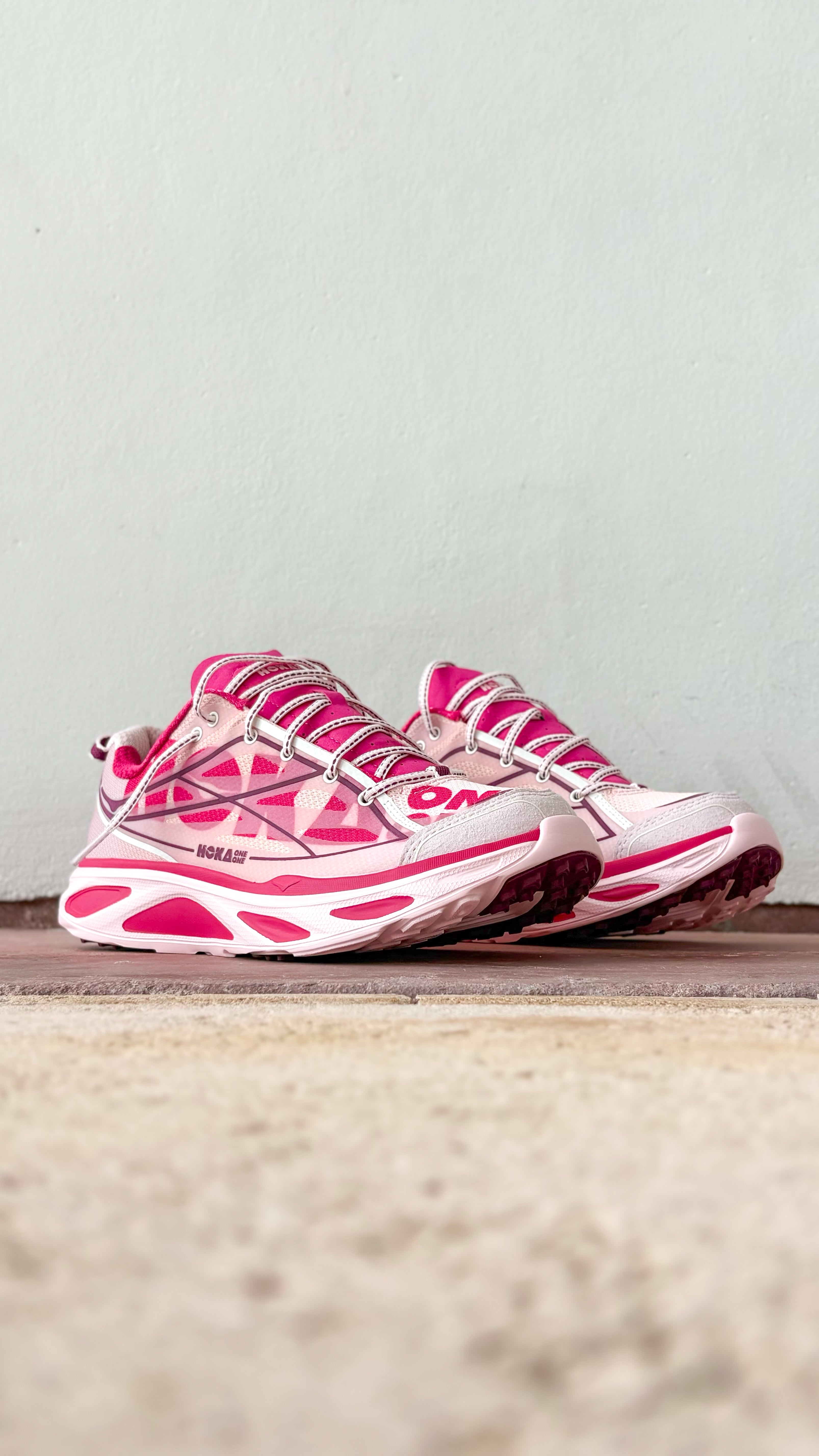 Hoka U Huaka Pro RNK (Rose Latte/Pink Punch