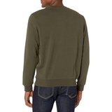 Lacoste Classic Fit Contrast Lettering Cotton Sweatshirt (Green) - Lacoste
