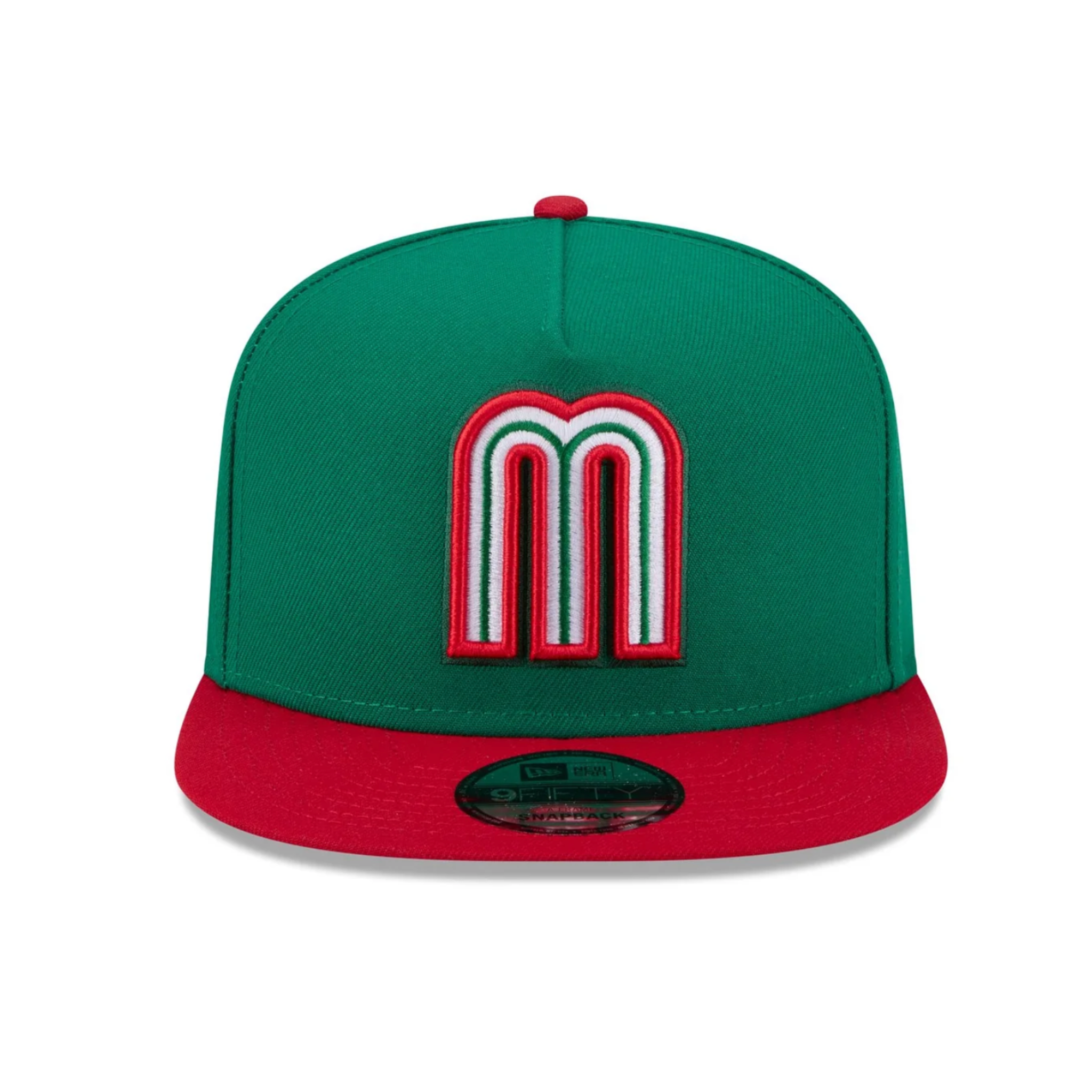 Mexico 2026 World Baseball Classic 9FIFTY A-Frame Snapback- Green