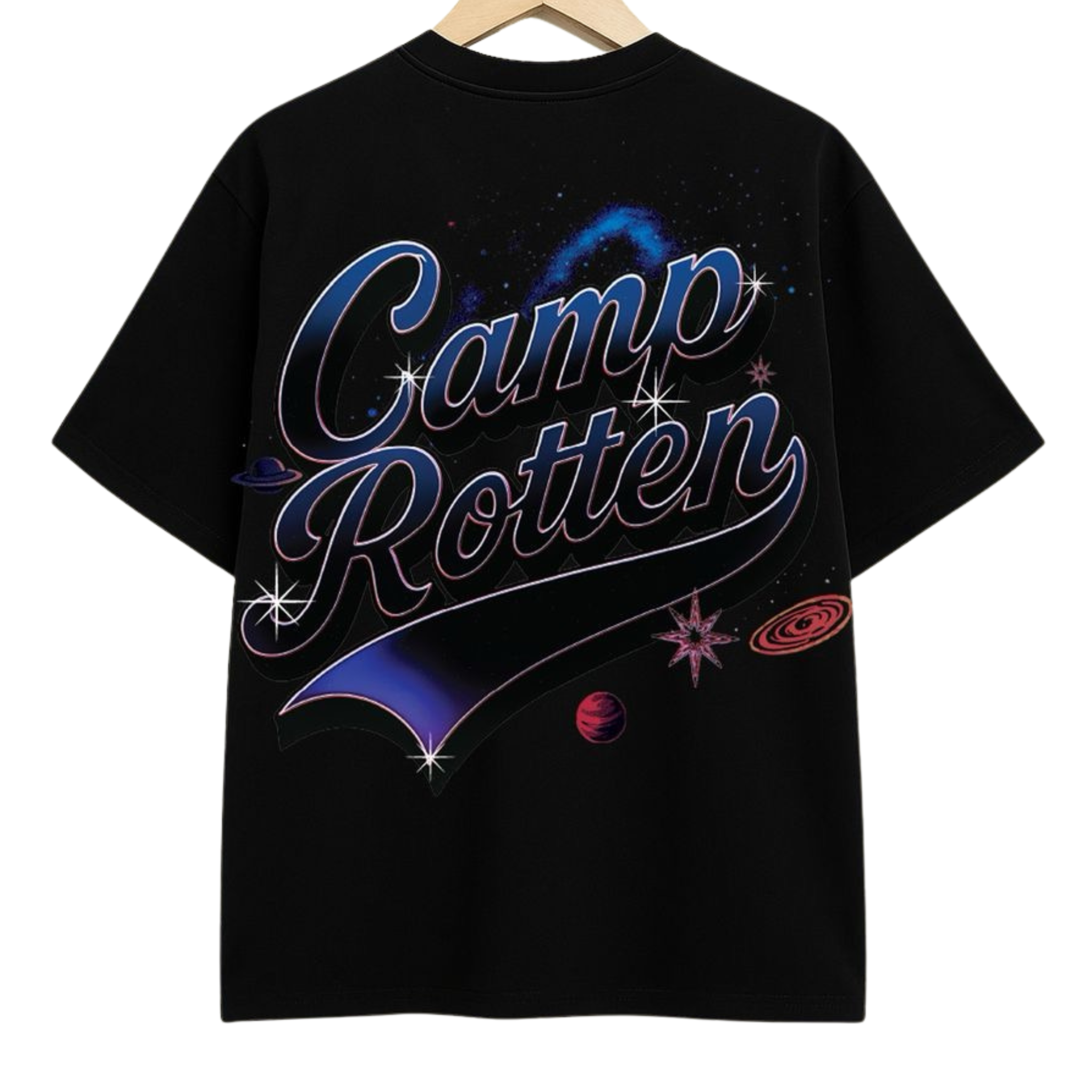 Dry Rot "Camp Rotten" Tee (Black)