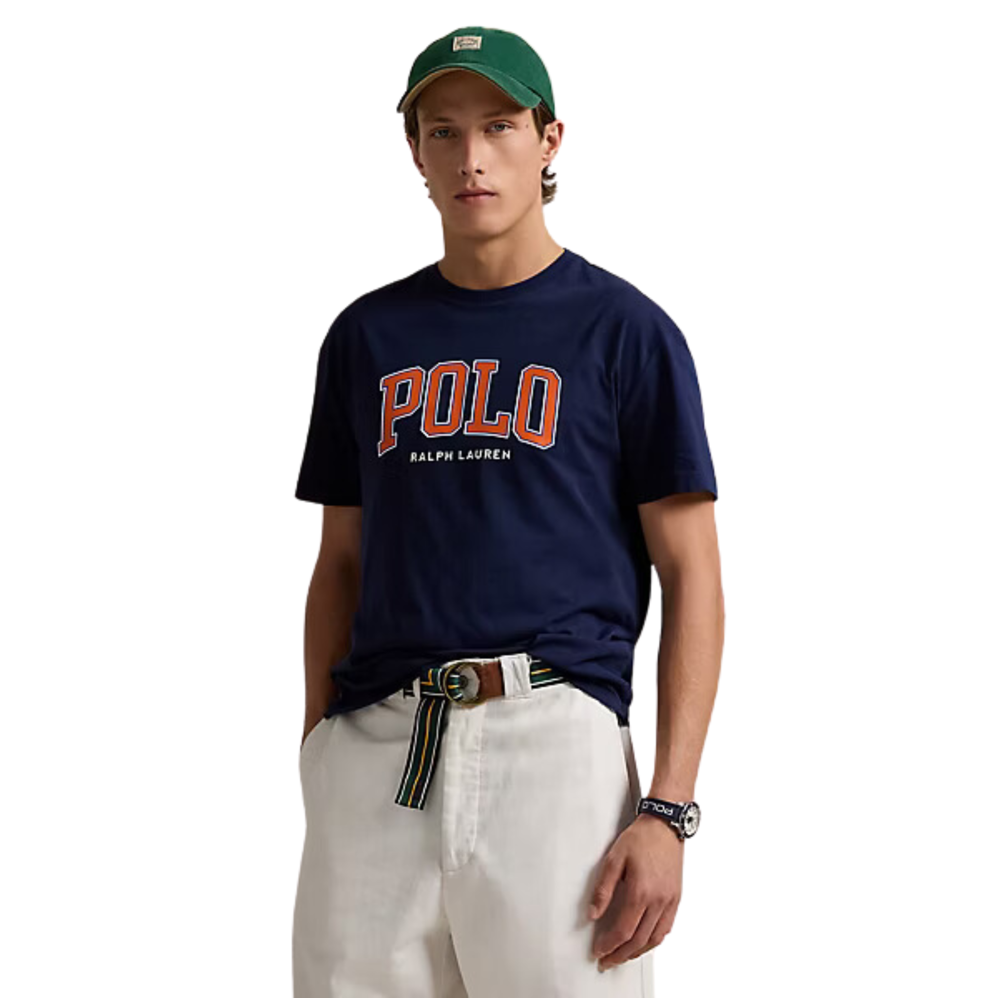 Polo Ralph Lauren Classic Fit Logo Jersey T-Shirt (Navy) - Polo Ralph Lauren