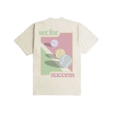 Outrank "Set for Success" Heavyweight T-shirt (Cream) - Outrank