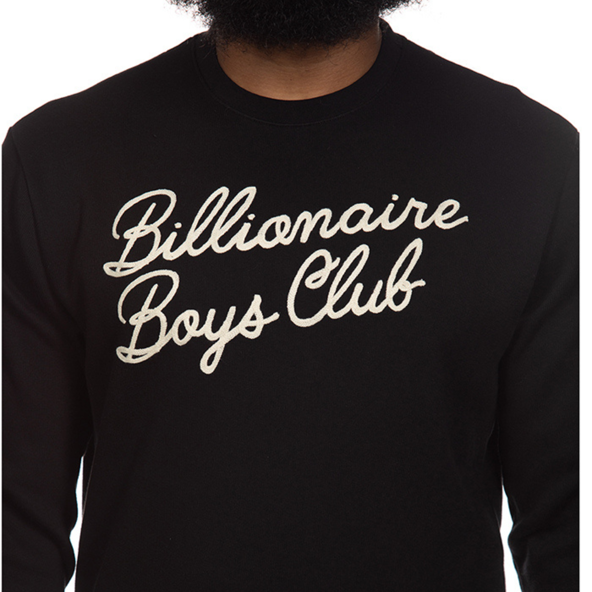 Billionaire Boys Club "Signature" Crewneck Sweatshirt (Black) - Billionaire Boys Club