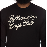 Billionaire Boys Club "Signature" Crewneck Sweatshirt (Black) - Billionaire Boys Club