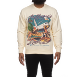 Billionaire Boys Club "Better Tomorrow" Crewneck Sweatshirt (Winter White) - Billionaire Boys Club